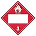 Placard, 10-3/4in H, Flammable Liquid, PK10