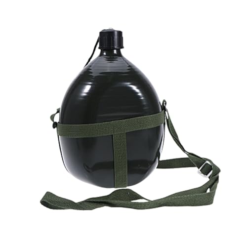 Hervidor militar de aluminio de 2,5l con correa de hombro resistente