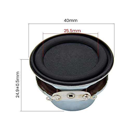 Altavoz mini de 1.5 pulgadas y 4 ohmios para proyectos de sonido casero 4