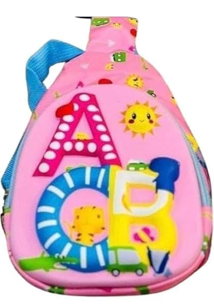 Kids Chest Bag Cartoon Print Bag for Kids One Side Shoulder Bag, Cross Body Bag for Travel Chest Bag, Sling Bag, Crossbody Chest Sling Bag, Gift for Boys Girls-picture-21