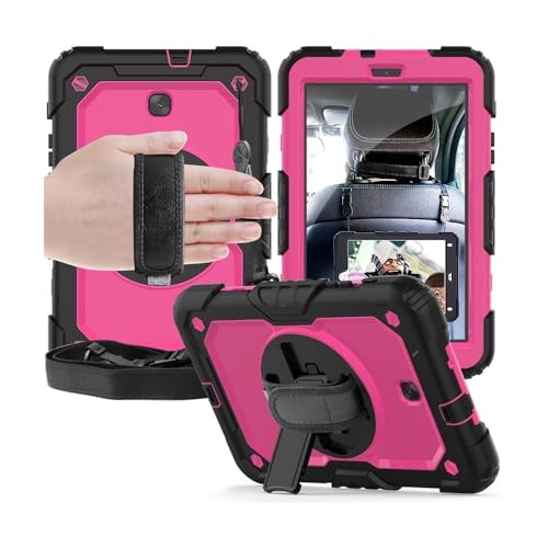 Coque silicone iPad Pro 12.9 pouces avec cordon épaule étui de protection universel bicolore