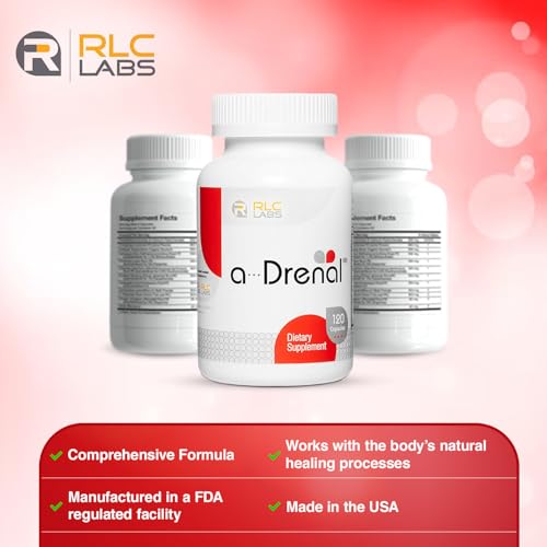 Rlc Labs ADRENALSUP-120 Rlc, A-Drenal, Adrenal Support For Stress Relief And Energy, 120 Capsules thumb #4