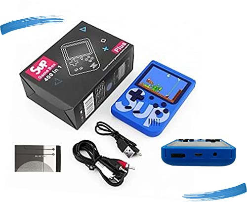Mini Video Game Box Sup Super Nes Nintendo 400 Jogos Clássicos Portátil Usb Preto