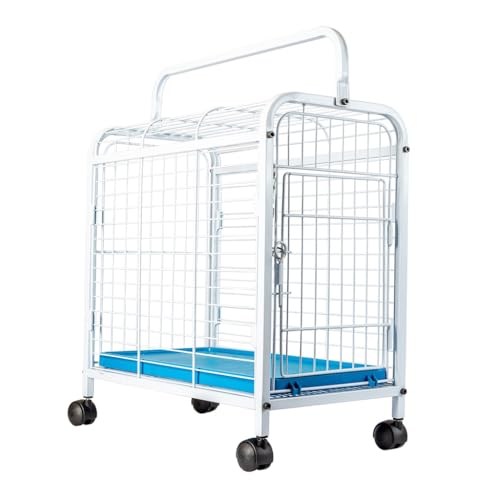 Gaiola De Transporte Animais Portátil Pets Leva Pet Qualidade Segurança(Preto-Preto)