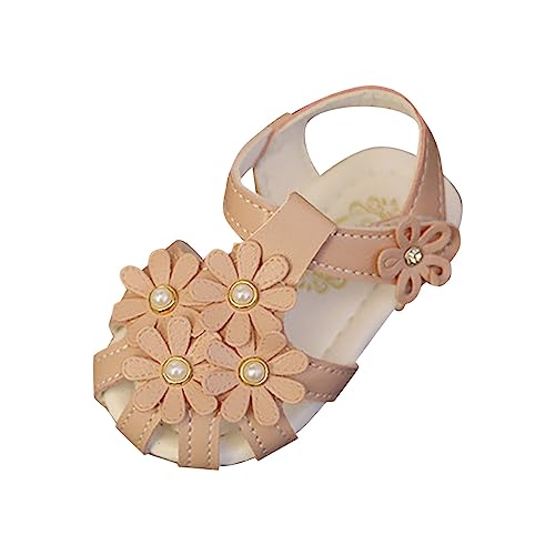 girls jelly sandal Toe Breathable Hollow Stripes 3D Flowers Decorated Pu Princess Sandals