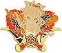 Genshin Impact Hutao Brooch Pin - Hutao Characters Cosplay Enamel Brooch Lapel Pin - Gift for Fans, Women and Girls (Yoimiya)