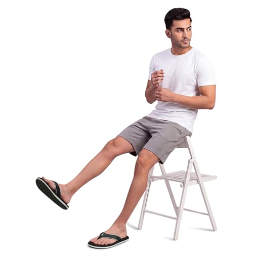 Image of Neeman's Eco Fluffy 2.0 othro slippers for men | Soft Comfortable & Stylish Flip Flops | lightweight | Anti Skid | Arch support daily use chappal