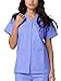 Produktbild Adar Universal Medical Scrubs For Women - Snap Front Scrub Top - 604 - Ceil Blue - L