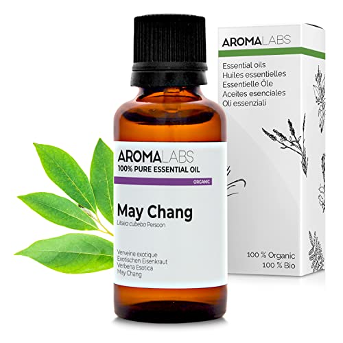 Verveine Exotique BIO (Litsea cubeba) - 30 mL - Huile Essentielle Chémotypée et Certifiée...