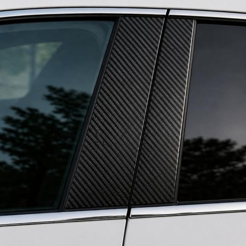 Image of CVANU 3D Black Carbon Fiber Vinyl Wrap Roll (24x50 inch), Self-Adhesive, Waterproof & Scratch Resistant Sticker for Car Interior, Dashboard, Bike, Laptop DIY Wrap