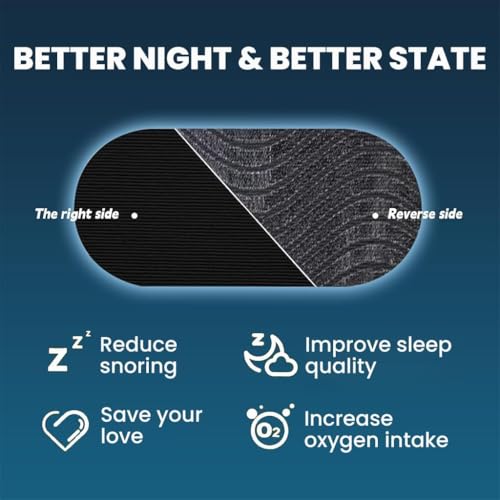 Image of 30 Pcs (2 Pack) Sleep Strips Mouth Tape | Snore Reduction & Better Sleep | Strips for Breathing | Hypoallergenic Adhesive Mouth Stickers for Kids & Adults