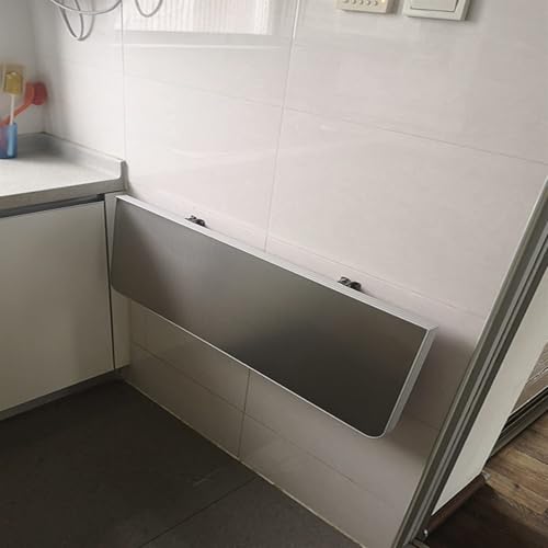 Bureau d'ordinateur portable suspendu et petite table de bar rabattable - 7
