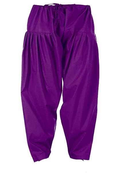 djs group Women's Cotton Semi Patiala Salwar, Traditional Style, Elastic Waistband-picture-38