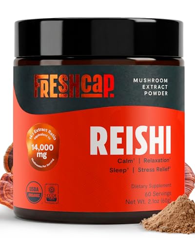 FreshCap Turkey Tail Mushroom Powder - 10,000mg per serving