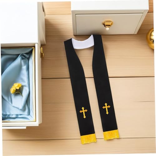 Estola clerical reversible para evitar arrugas en ceremonias 6