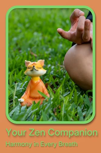 Figura Zen Fox Estatua Meditando Zorro para Decoración miniatura 6