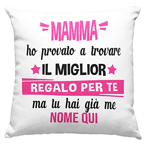 Mamma Cuscino Regalo donna compleanno originale