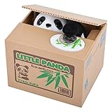 Con tonos a juego: para hacer la experiencia perfecta para niñas, niños y adultos, esta hucha panda juega los tonos correctos. No puedes ahorrar más diversión