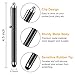 Stylus Pen [10 Pack] Universal Capacitive Touch Screen Pens for Tablets, iPad Mini, iPad Pro, iPad Air, Smartphones, Samsung Galaxy - Multiple Colors