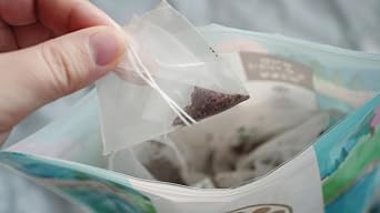 Sookwang Korean Roasted Pine Needle Tea Bags, Refreshing Herbal Drink for Hot or Iced Tea_25 Count (1g Each)