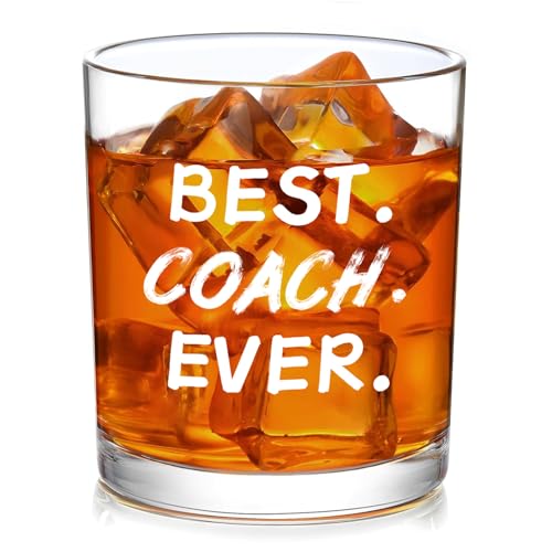 Slugeren Coach Gifts for Men, Best Coach Ever Whiskey