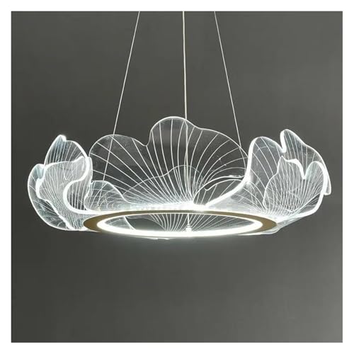 Lustre de luxe français D60cm, suspension design au raffinement nordique unique