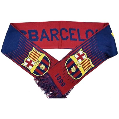 Icon Sports Group Inc. FC Barcelona Soccer Team Official Double Sided Scarf