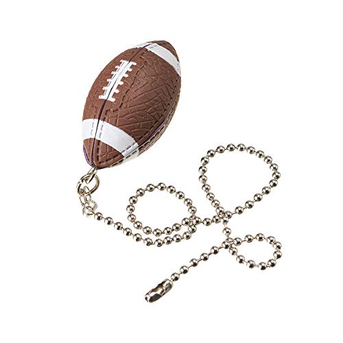 Ceiling Fan Pull Chain Ornaments Extension Football Light Pull Chains for ceiling fans Lights Lamp 2Pack