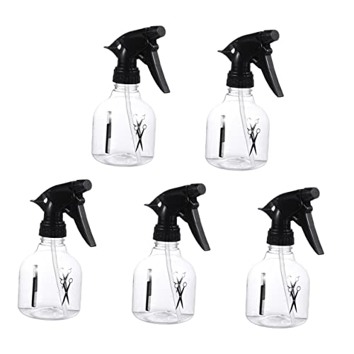 Beaupretty 5 Pezzi Bottiglie Spray per Parrucchieri Ricaricabili Nebulizzatori Professionali per Acconciature Pulizia e Irrigazione Piante Design Pratico e Leggero