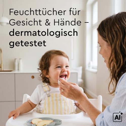 LILLYDOO Feuchttücher Gesicht & Hände, 20 Stück – Ansicht 2
