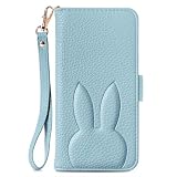MAGICASE For Galaxy A57 5G 用ケース 手帳型 可愛い 兎 ギャラクシー A57 SC-54G ケース 手帳型 かわいい レディース SCG39 カード収納 便利 スタンド機能付き 携帯カバー ストラップ穴付き肌感レ