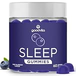 Goodvita Sleep Gummies x60 | High Strength Natural Alternative to Melatonin | DeepSleep© Formula Magnesium Glycinate, Ashwagandha, L-Theanine | Bedtime Supplement Sleep Aid | No Added Sugar