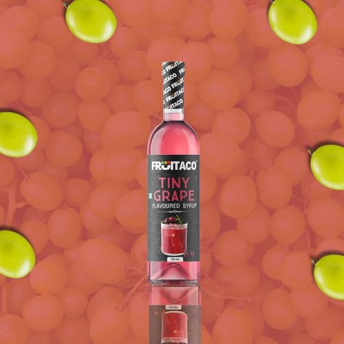 Image of Fruitaco Grape Syrup: Perfect Mixer for Enhancing Mocktails & Cocktails, Drinks, and Mojitos at Parties, Conveniently Packaged in a 750ml Bottle for All Your Mixing Needs | Non-Alcoholic
