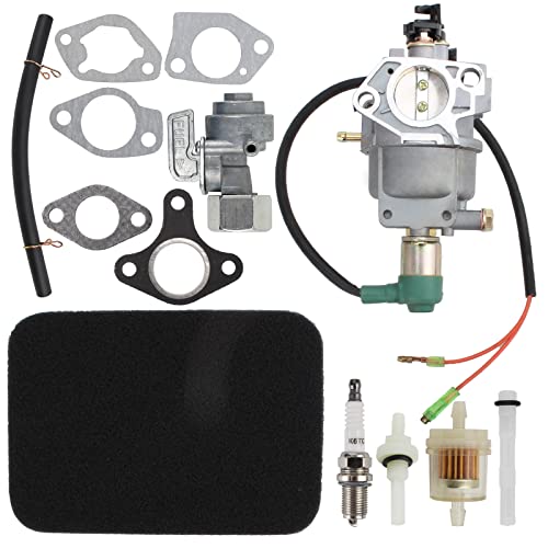 Carbhub 16100-ZE3-F12 16100-ZE3-704 Carburetor for Honda EB5000X EB6500X EB6500SX EM5000SX EW171 EB3500 Generator with Air Filter with Fuel Filter