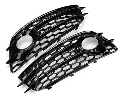 Grille antibrouillard en nid d'abeille protégeant les phares de A4 B8 S-line 2008-2012