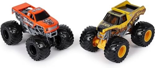 Monster Jam 2024 Camiones a Escala 1:64 Paquete x2 miniatura 2