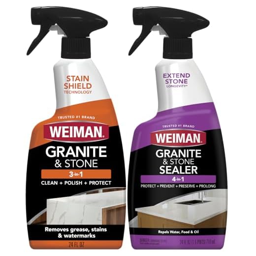 Weiman Countertop Cleaner and Sealer Kit