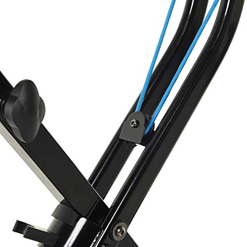 Exerpeutic Bluetooth Smart Foldable Bike with Resistance Bands and Free MyCloudFitness App, Black Folding Bike - Home Fitness Guru Exerpeutic Bluetooth Smart Foldable Bike with Resistance Bands and Free MyCloudFitness App, Black Folding Bike - Image 7