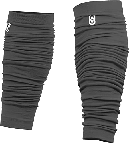 Sports Unlimited Gameday Drip Scrunch Football Leg Sleeves/Soccer Calf Sleeves, Pair, Youth & Adult, Leg Sleeve for Football