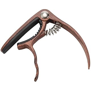 SHANGMAOYO Capodastre 1 PCS Capo Guitar Capo & 1 Ensemble Guitar Guitar Bridge Guitar Capo Guitare Tuning Clips (Color… – Image 4