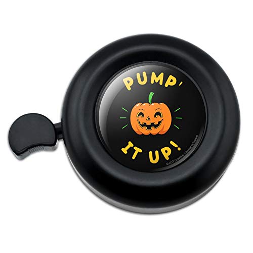GRAPHICS & MORE Pumpkin Pump It Up Halloween Funny Humor Bicycle Handlebar Bike Bell