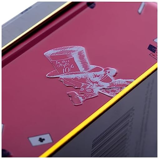 New English Alice in Wonderland tea caddy - Image 5