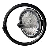 Runder Fensterersatz mit gehärtetem Glas und Griff für dekorative Zwecke nach außen öffnend