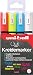 Produktbild uni-ball 186204 - Fenster- & Kreidemarker UNI CHALK PWE-5M, 1,8 - 2,5 mm, Rundspitze, 4er Set, sortiert