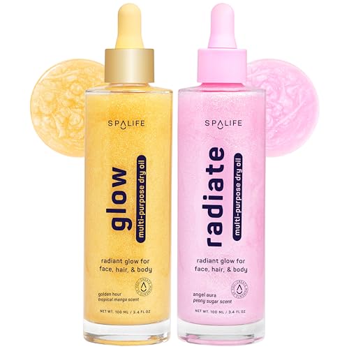 SpaLife Glow & Radiate Dry Shimmer Body Oil