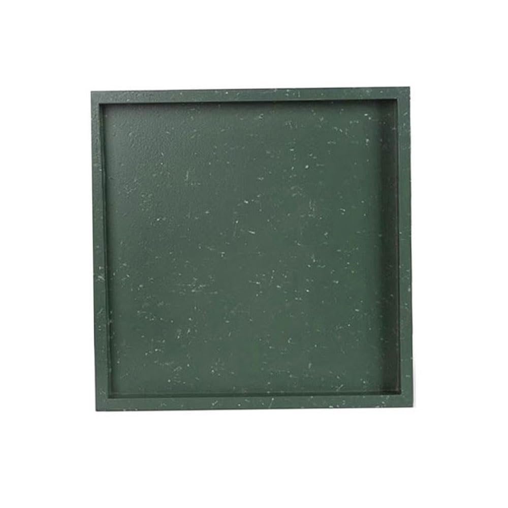 Versatile Sottovaso grande in resina, sottovaso quadrato(Green,XXL)
