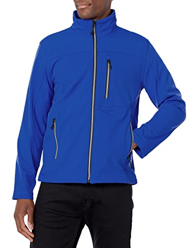 Image of GUESS Men's Softshell Long Sleeve 1 Chest Pocket Jacket