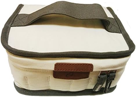 Essential Oil Bag Organizer/Carrying Case - Hold up to 30 Bottles of 15ml Oils! (Beige, M)