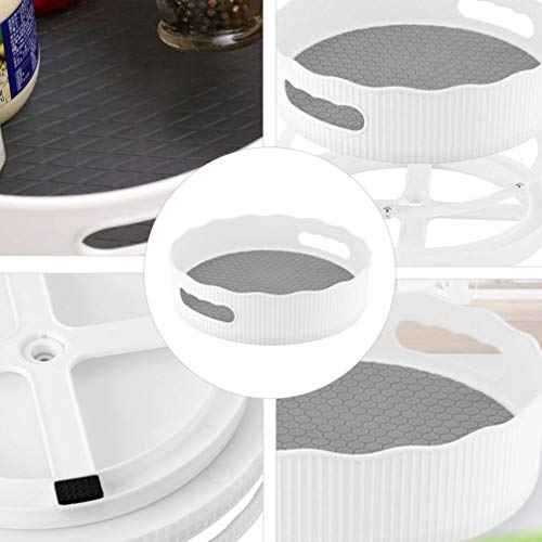 YARNOW Despensa Lazy Susan – Organizador de temperos giratório para cozinha, suporte para exibição d
