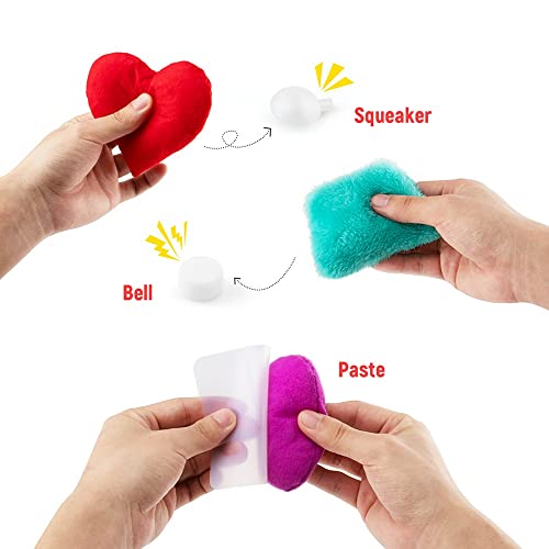 Texture Sensory Bean Bags,Toddler Sensory Toys for Babies,Preschool Toys Set of 13 Beanbags, Shape Sensory Bean Bags with Storage Bag,Develop Fine Motor & Sensory Play for Newborns’ Early Learning - Image 2